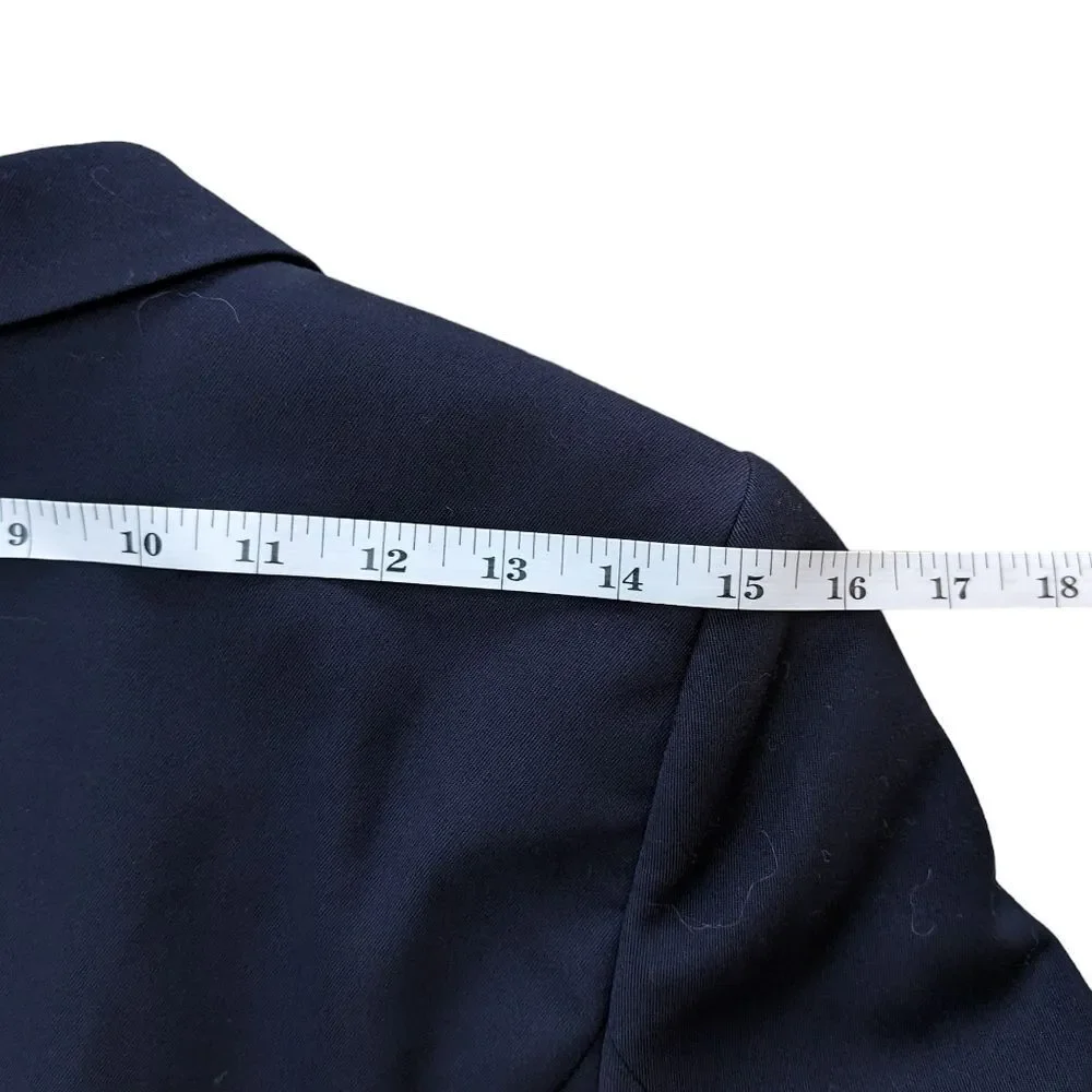 NWOT! Scotch & Soda Classic Tailored Blazer in midnight navy